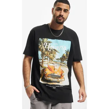 Pánské tričko Oversize tričko Havana Vibe černé Mister Tee černá | šedá 2541000