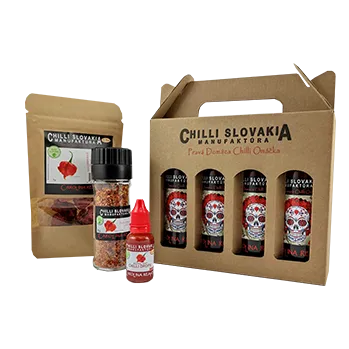 Omáčka CAROLINA REAPER výhodný chilli set 7-dílný