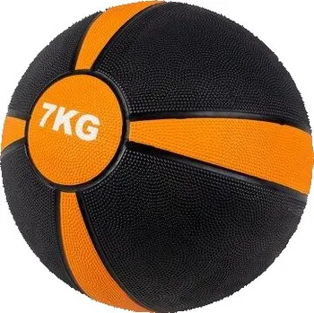 Příslušenství pro fitness Medicinbal 7kg - oranžovo/černý