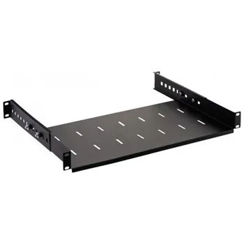 Serverovna Police NEKU 19" 1U 250mm nastavitelná, černá