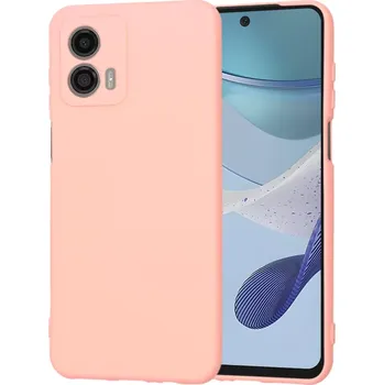 Pouzdro na mobilní telefon Kryt Motorola Moto G53 Techsuit SoftFlex - chalk pink