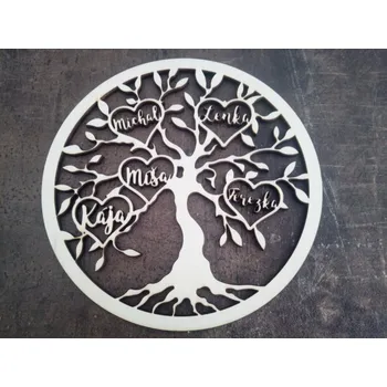 Rodinný strom života se jmény 20 cm
