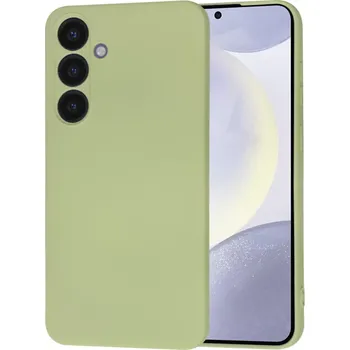 Pouzdro na mobilní telefon Kryt Samsung Galaxy S24 Plus Techsuit SoftFlex - matcha