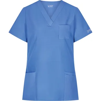 Dámská košile Exner Dámská klasická košile do zdravotnictví EX704 Light Blue M