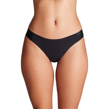 Kalhotky Dámské kalhotky Under Armour PURE STRETCH NS THONG (3-PACK) W černé 1383893-001 - L | UK 13,5K | US 1