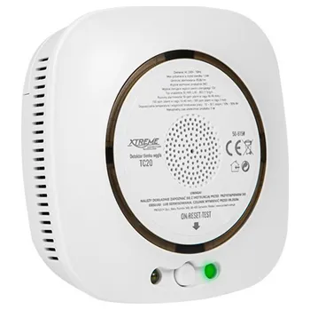 Detektor CO Detektor plynu CO oxidu uhelnatého Xtreme TC20 230V, Tuya