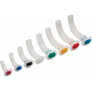 Defibrilátor Orofaryngeální vzduchovod Guedel - sterilní, červená 100 mm / č. 4