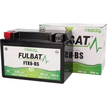 Motobaterie Fulbat Baterie YTX9 8Ah GEL - aktivovaná 700.550921