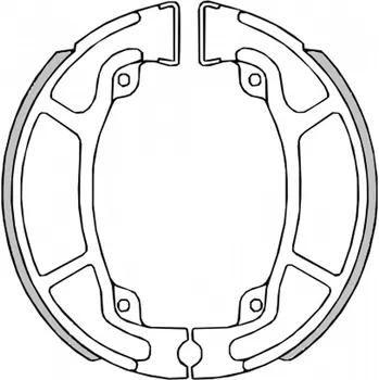 Brzda pro motocykl RMS Brzdové pakny 0470 RMS 225120471