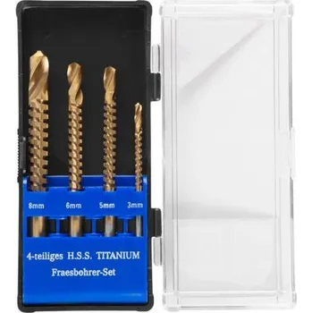 Vrták Sada vrtak STREND PRO RS003, 4 dielna