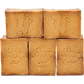 Mýdlo Syrské přírodní mýdlo ALEPPO olivový olej,vavřínový olej, 200g,varianty 1x mýdlo-80% olivový olej, 16-20% vavřínový olej,200 g