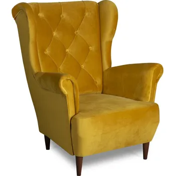 Křeslo Falco Relaxační křeslo ušák Selene K hořčicová