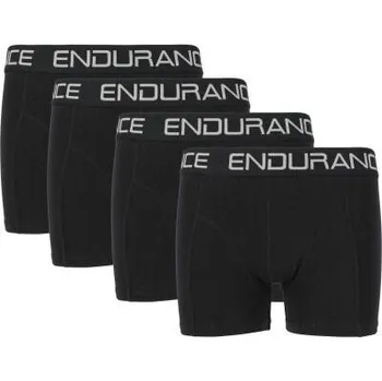 Chlapecké spodní prádlo Chlapecké boxerky Endurance Burke 4-Pack velikost 6-8/128-134 black
