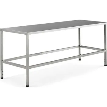 Dílenský stůl Nerezový pracovní stůl PROOF, 2000x700 mm