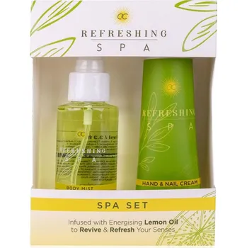 Kosmetika SET koupelový REFRESHING SPA se sprejem/mlhou na tělo ACCENTRA