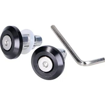 101_Octane Koncovky řídítek CNC - černé 49646