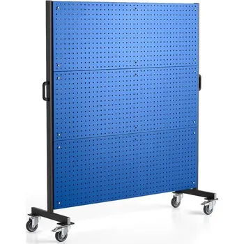Mobilní panel na nářadí SELECT, 1560x1830 mm, modrý