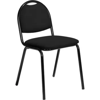 Jídelní židle Židle WARREN, černá koženka, černá