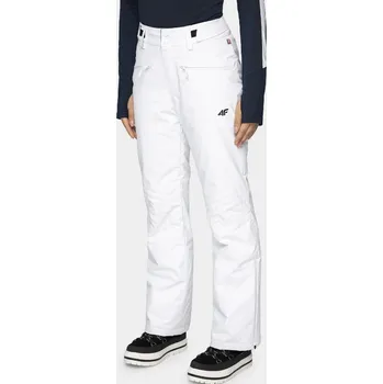 Dámská móda Dámské sportovní kalhoty H4Z19-SPDN004 bílé - 4F XXL