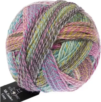 Příze Schoppel Wolle Alb Zauber Crazy 2355 Gartenparty (Vlněná příze Alb Zauber Crazy 2355 Gartenparty)