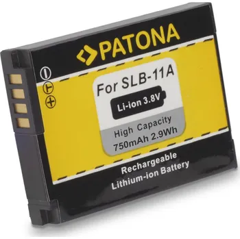 Patona Baterie SLB-11A pro Samsung CL80 / TL240 / WB650, 750 mAh