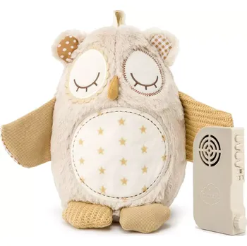 usínáček Cloud B spící sovička s melodii a snímačem spánku