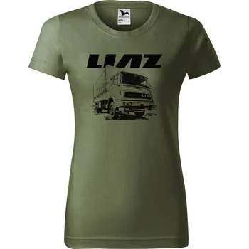 LIAZ 100.05, v12 - Dámské tričko Basic - Nejoblíbenějí - XL