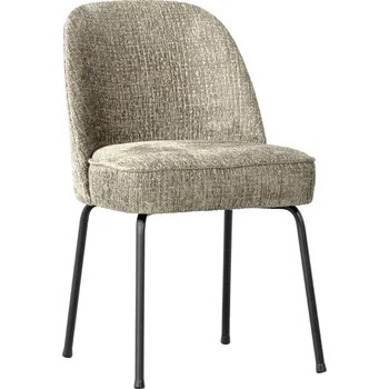 Jídelní židle WOOOD Krémově bílá sametová jídelní židle Tergi