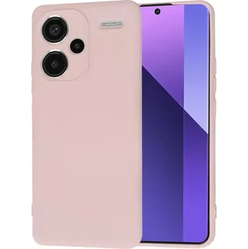 Pouzdro na mobilní telefon Kryt Xiaomi Redmi Note 13 Pro+ 5G Techsuit SoftFlex - pink sand