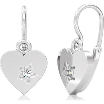 Náušnice Dětské náušnice Josie Materiál šperku: Bílé zlato