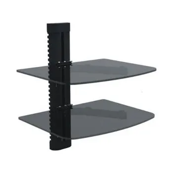 Televizní držák OPTICUM polička dvojitá pod TV 360x250x432mm