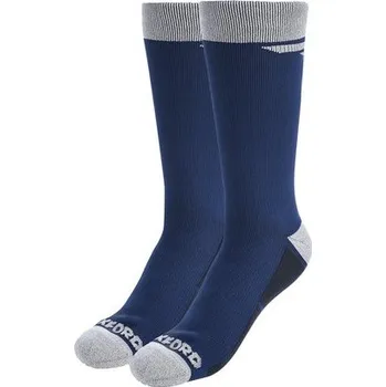 Pánské ponožky OXFORD ponožky WATERPROOF s klimatickou membránou podkolenky blue/gray - M