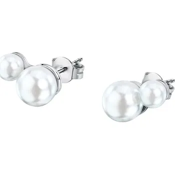 Náušnice Dámské stříbrné náušnice Morellato Perla SAWM10