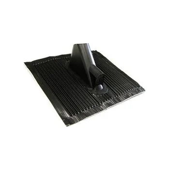 Střešní taška 45x40 - černá s průchodkou