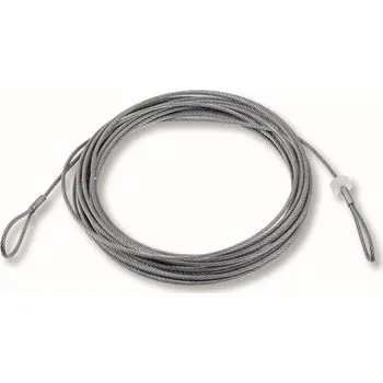 Lany BERGER-HUCK Náhradní ocelové lano k nohejbalové síti, ø 4 / 5 mm, délka 13,5 m