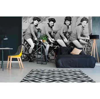 Fototapeta Dimex Fototapeta ženy na kole