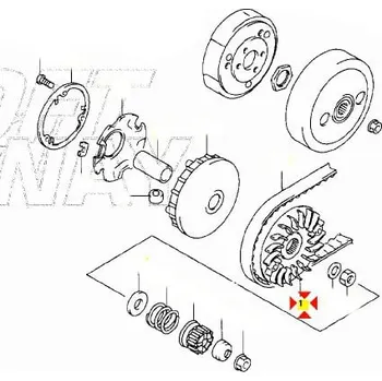 Motor pro motocykl Suzuki Polořemenice Burgman 125 2111021F01