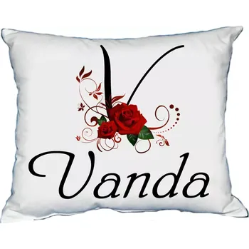 Dekorativní polštářek Moon River VANDA polštář s dámským jménem 30x40 cm
