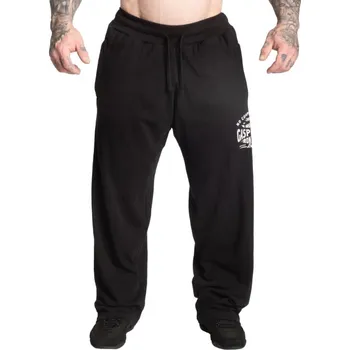 Gasp INC SWEATPANTS BLACK/WHITE – tepláky Gasp černo-bílé Velikost: L