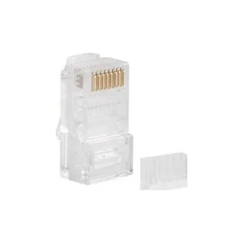 Konektor LANBERG RJ45 Cat6 UTP konektor 8P8C (100 kusů) PLU-6000