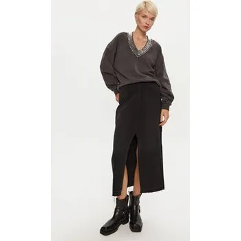 Dámská mikina PINKO Mikina Raboni 104458 A297 Šedá Regular Fit M