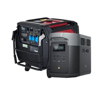 Elektrocentrála Hahn & Sohn Invertorová elektrocentrála H IG 7000 + Bateriová stanice EcoFlow DELTA 2 Max