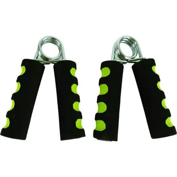 Acra Pěnový posilovač prstů s pružinou - černo-zelený