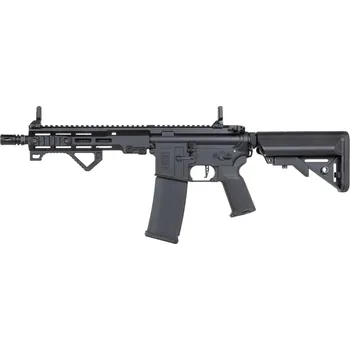 Airsoftová zbraň Specna Arms SA M4 CQB M-LOK (SA-P23 Prime™ Aster II ETU) s bezuhlíkovým motorem - Černá