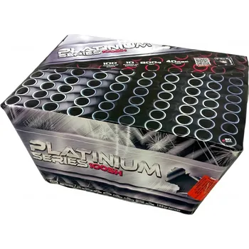 Zábavní pyrotechnika Kompakt 100 ran Platinium serie