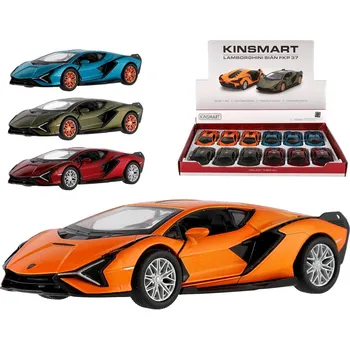 autíčko Kinsmart Lamborghini Sian FKP 37 1:40 mix barev