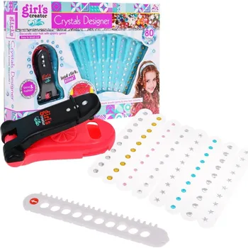 Majlo Toys Dětská sada na zdobení s diamanty Crystal Designer