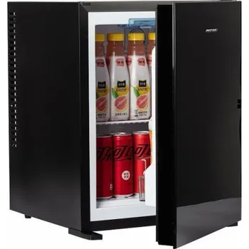 Lednice Lednice (minibar), černá, přední prosklená MPM-30-MBS-06L