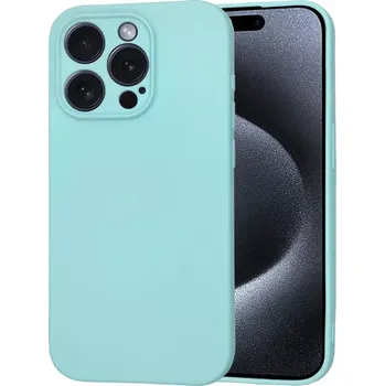 Pouzdro na mobilní telefon Kryt iPhone 15 Pro Techsuit SoftFlex - sea blue