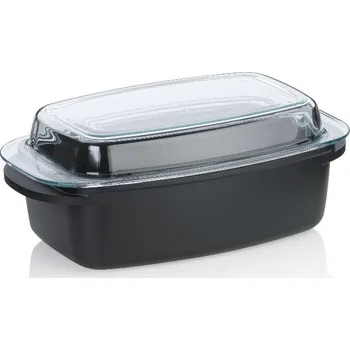 pekáč KELA Pekáč s keramickým povrchem a víkem ATURA 40x22x16cm KL-15172